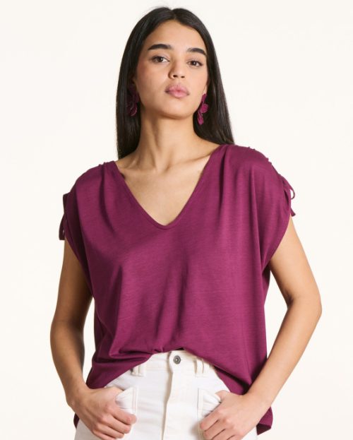 T-shirt Filou La Fee Maraboutee violet