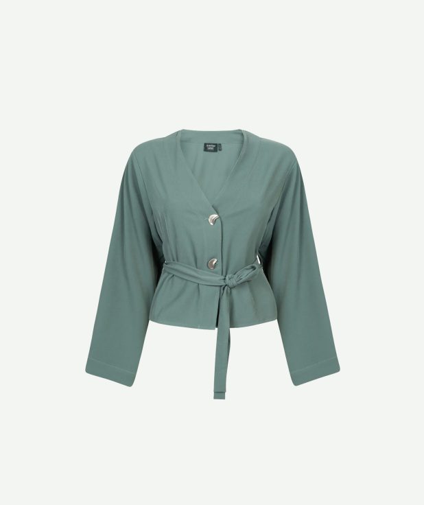 Pia blazer groen Another Label