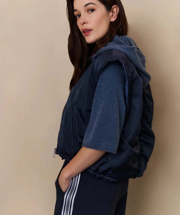 Bodywarmer Reversible Blue Yaya