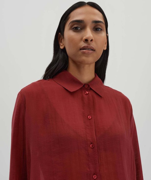 Blouse Zanda Red Someday ruby red