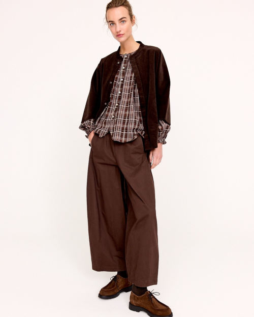 Rosy pants chocolate brown JcSophie