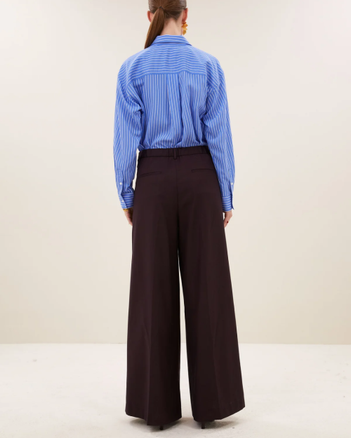 sef pants | dark wine