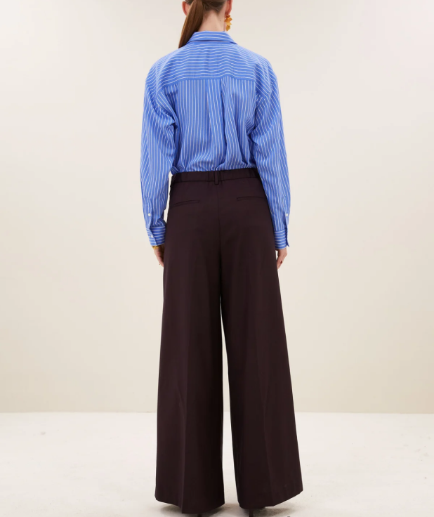 sef pants | dark wine