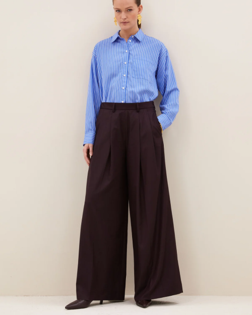 sef pants | dark wine