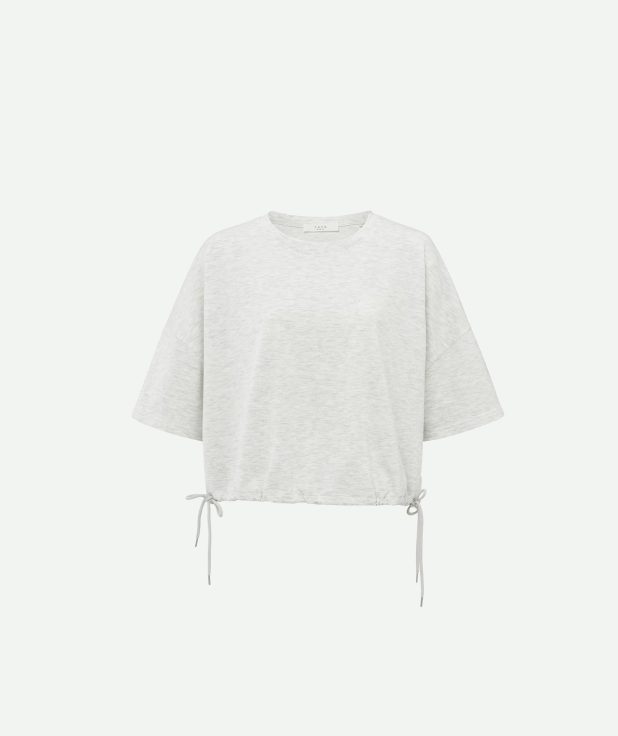 Sweatshirt Grey Melange Yaya grijsw