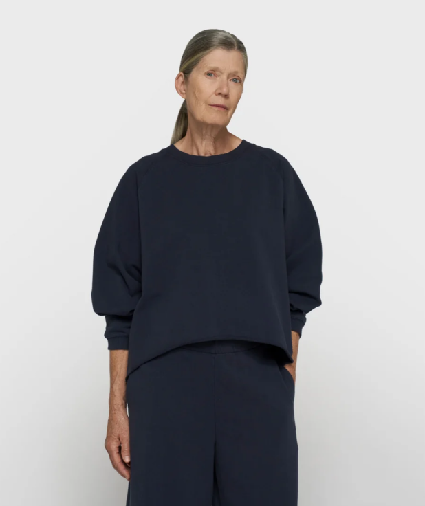 silent chique raglan sweater