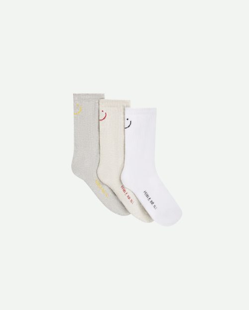 Socks 3-pack Smiley Penn&amp;Ink