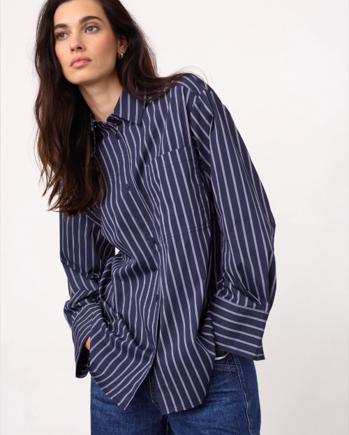 Blouse Blauw Co Couture