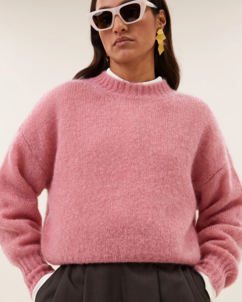 sonny pullover | ash rose