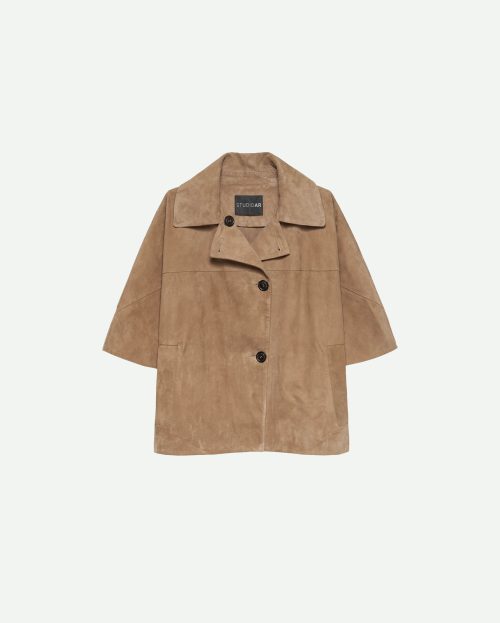 Jacket Suede Clara Studio AR bruin