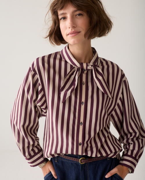 Summum 2 stripe blouse