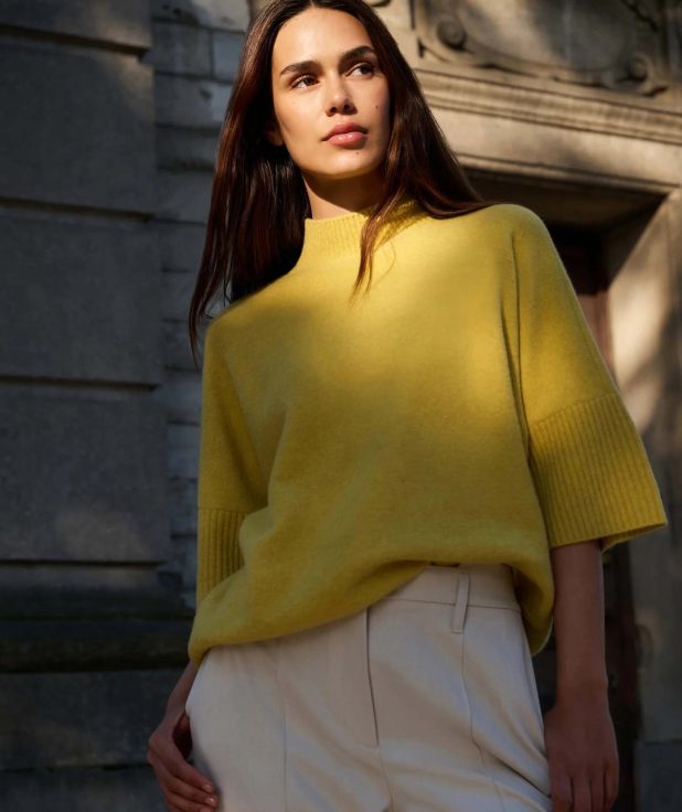 sweater-with-ribbed-three-quarter-sleeves-and-mock-neck-2_dea10fba-7732-43fc-bea7-38f9b982d349