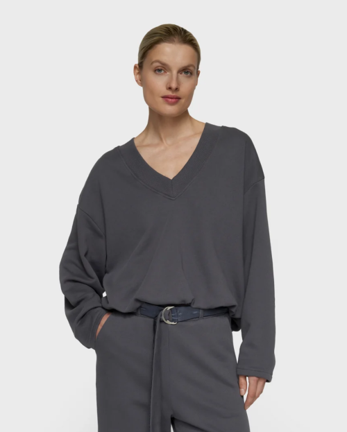 v-hals balloon sweater