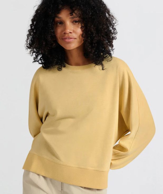 Sweatshirt Yellow Yaya geel