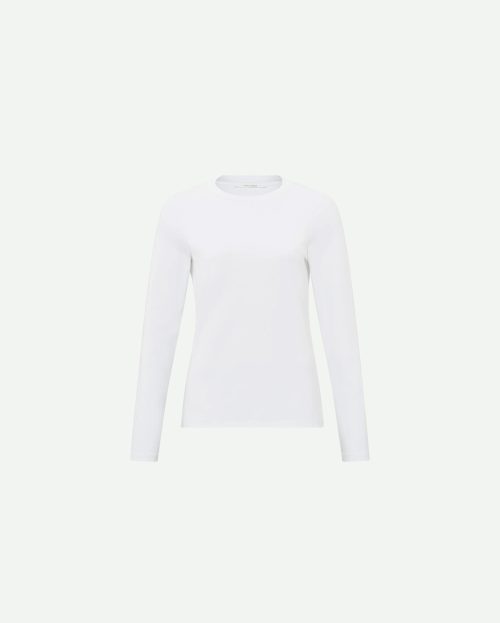 Longsleeve White Yaya wit basic