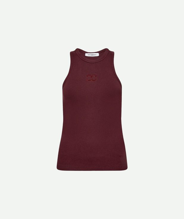 Tanktop Sahara Red Co'Couture rood