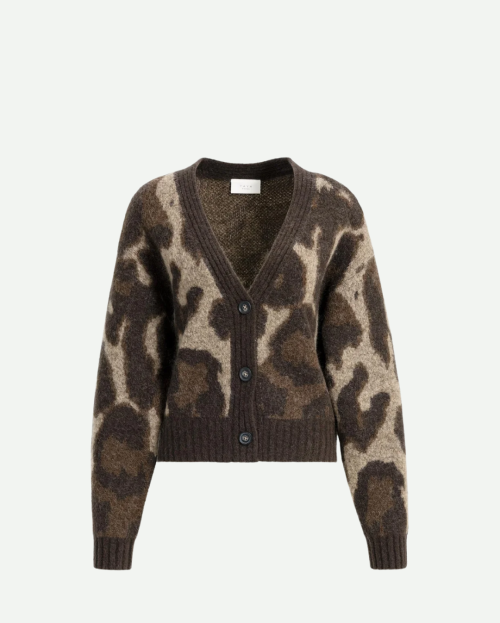 vest dessin cocoa brown yaya