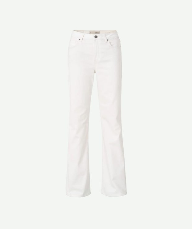 Jeans wide leg Egret off white Yaya