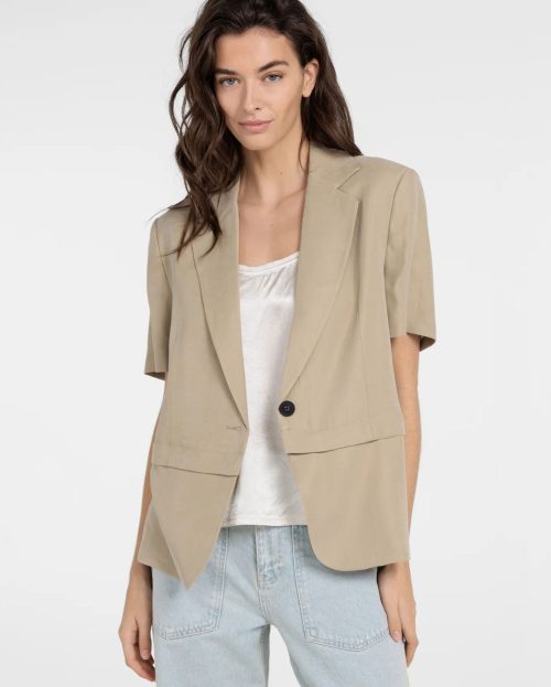 Blazer Crockery Brown Yaya beige