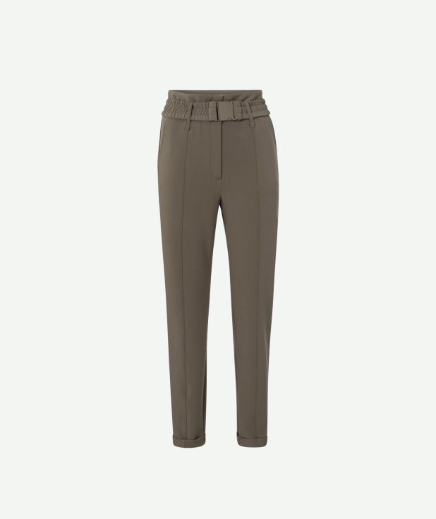 Broek Woven Falcon Brown Yaya bruin