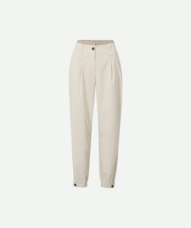 Broek Light Taupe Yaya Woven