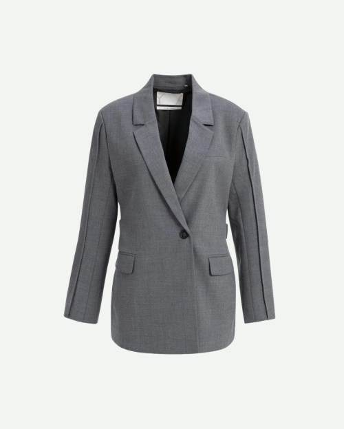 Blazer met ceintuurdetail YAYA