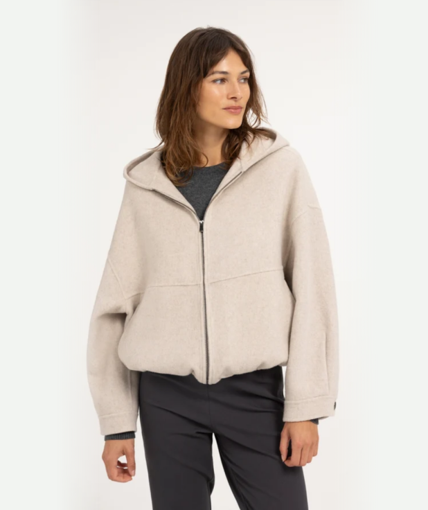 yaya Oversized jas pure cashmere