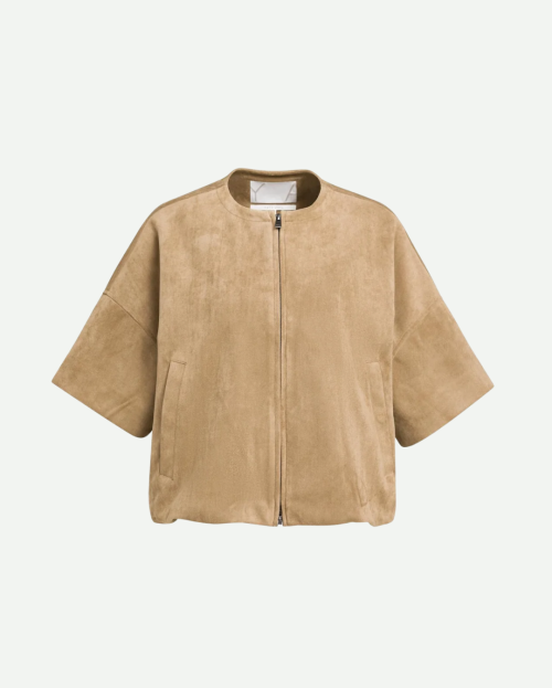 Suede jasje YAYA