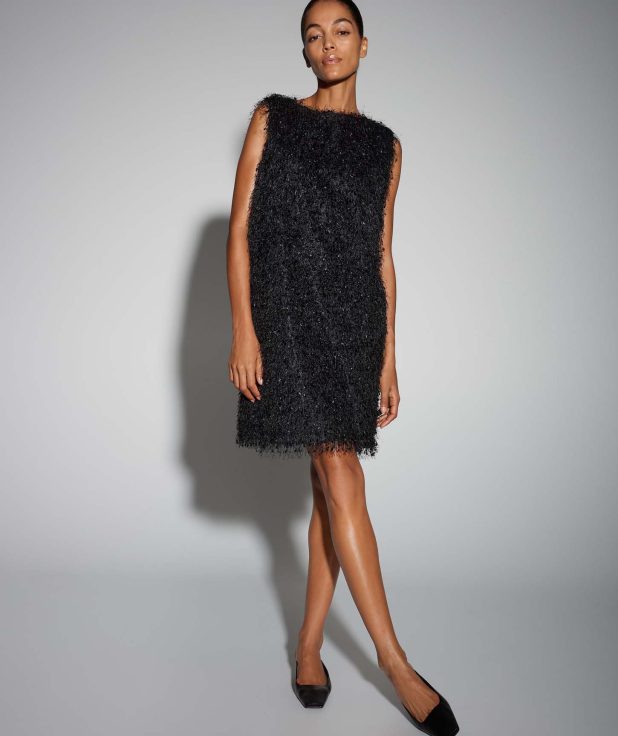 Jurk Qeder Zwart Someday mini midi