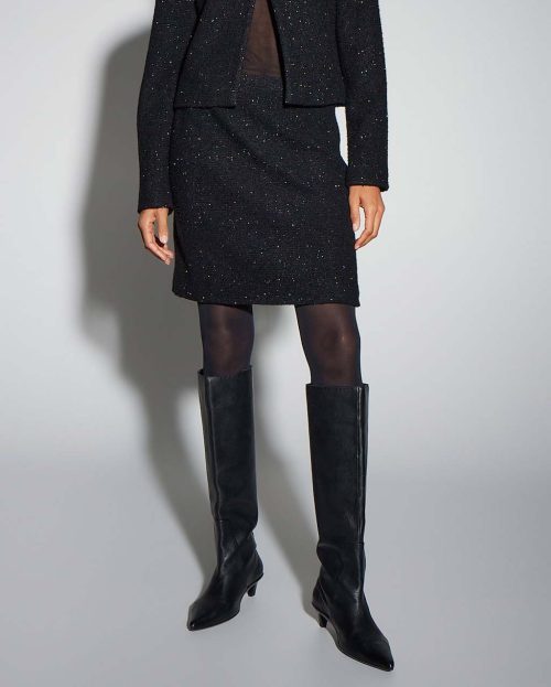Mini Rok Oglitz Someday zwart